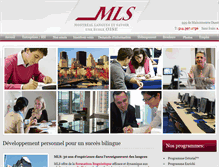 Tablet Screenshot of mlsinc.ca